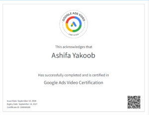 Google Certificate